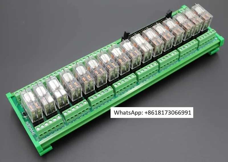 Shansen CNC-релейный модуль релейная плата модель 16F16 (TE) РЕЛЕ Tyco