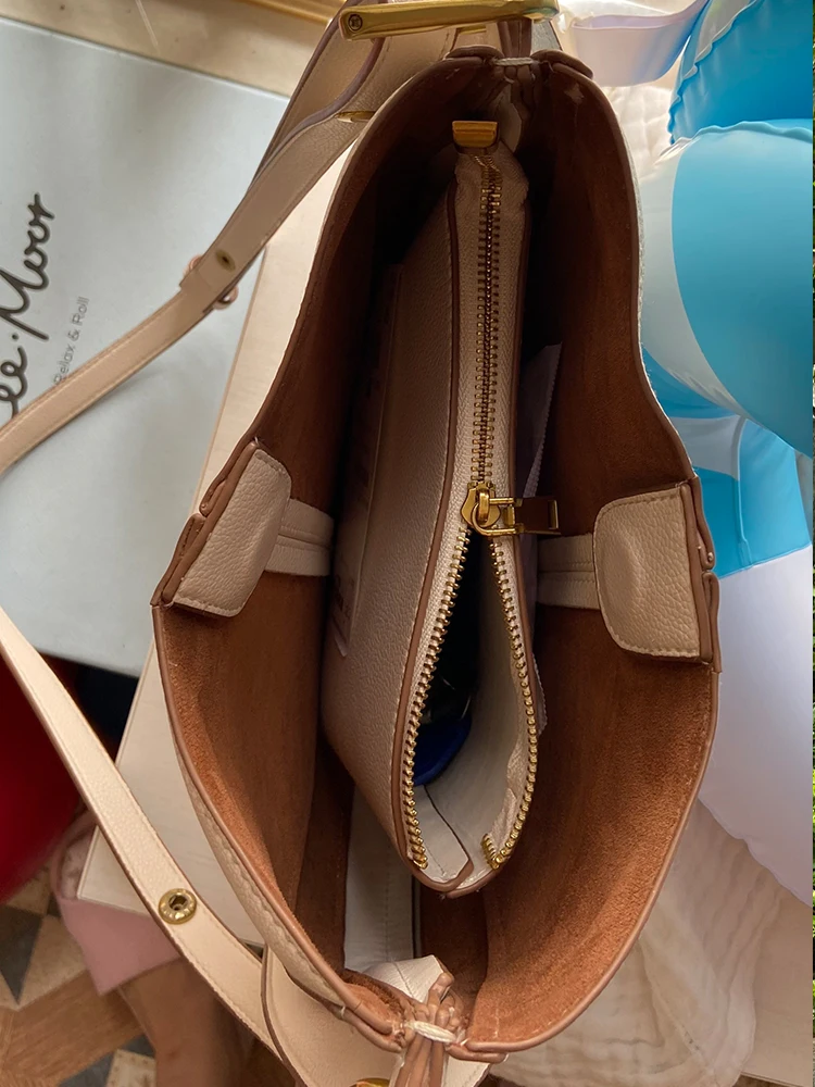 Fashion High Capacity Designer Shoulder Messenger Bag for Women Luxury 2023 New in Handbag Brand Tote Purse Luggage Leather Hobo