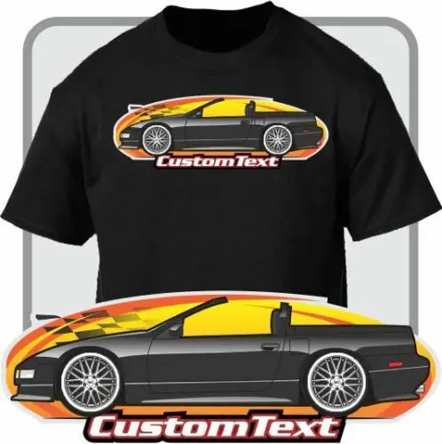 

Custom Art T Shirt for 1993 94 96 Fairlady Nissan Z32 300ZX Convertible Fans