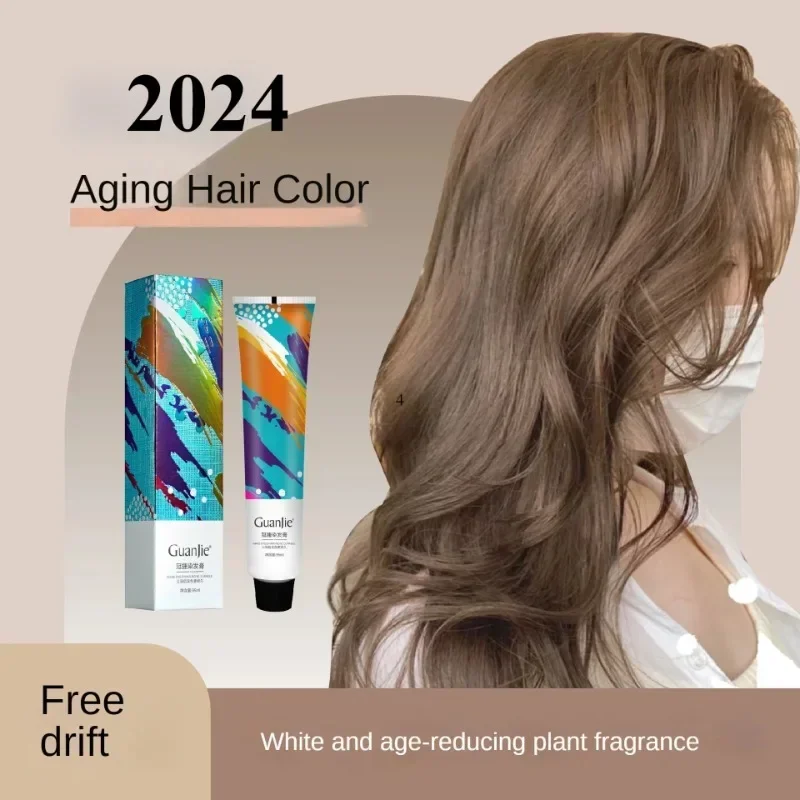 Растительная краска для волос крем-краска с Лесным Орехом пепером без