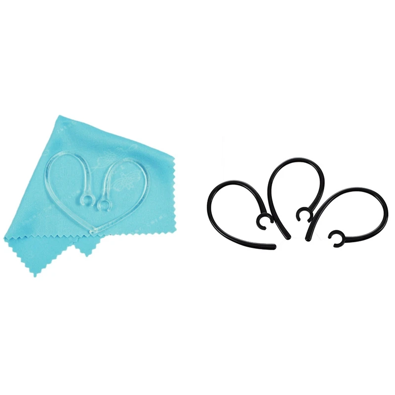 

5 Pcs Handsfree Plastic Ear Hook For Bluetooth Earphone, 3 Pcs 5.5Mm Hole & 2 Pcs 6Mm Hole