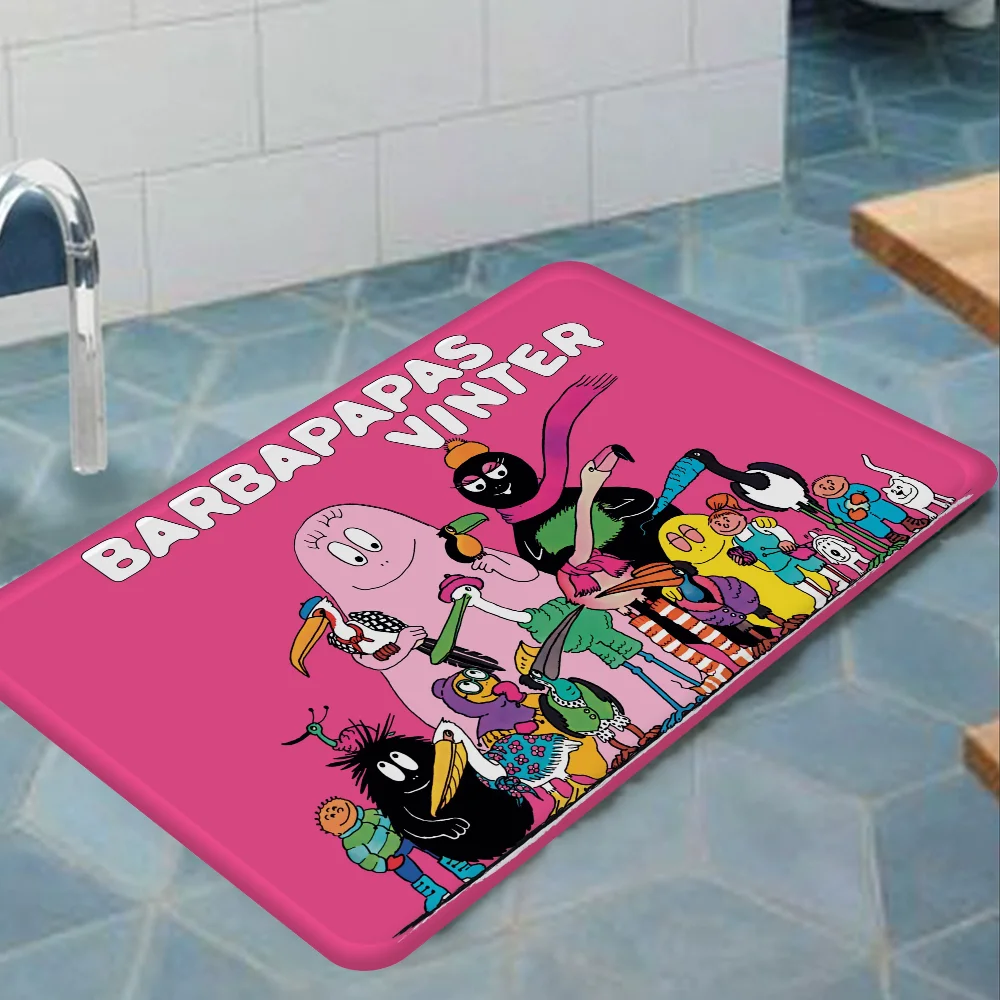 Коврики для семейной комнаты Les Barbapapa дешевый противоскользящий современный