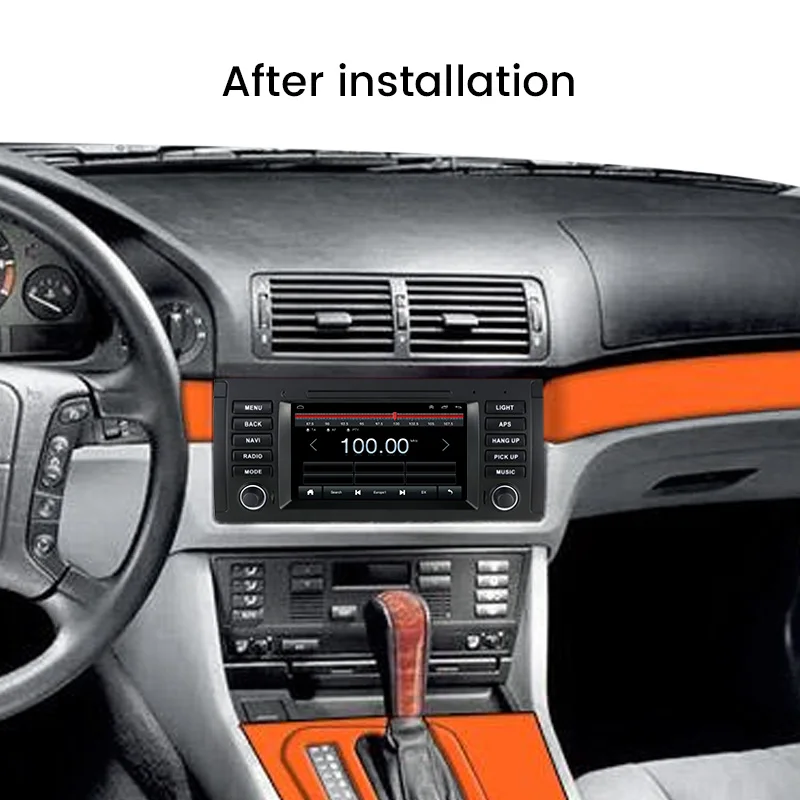 Встроенный CarPlay AUTO GPS Андроид 11 Автомобильный мультимедийный плеер для Bmw X5 E53/5 Серии E39/M5 Навигация Радио Стерео BT Wifi DSP on.