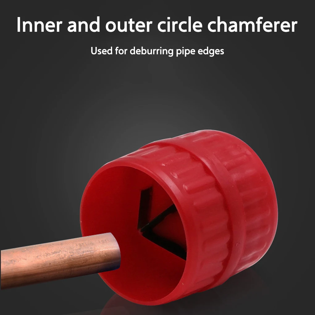 

Pipe Reamer Piping Remover Tubing Deburrer External Reaming Deburring Removing Tool Fitting Accessory for Black 40mm