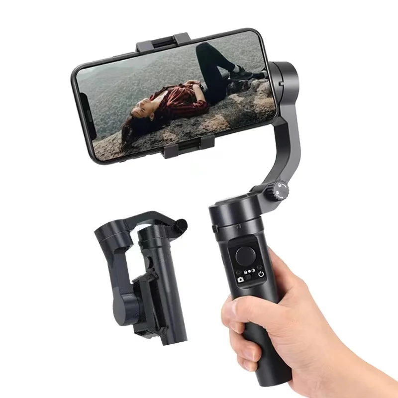 

Smart Follow-Up Handheld Gimbal F6 Motion Anti-Shake Three-Axis VideoFace Follow-Up Stabilizer selfie stick