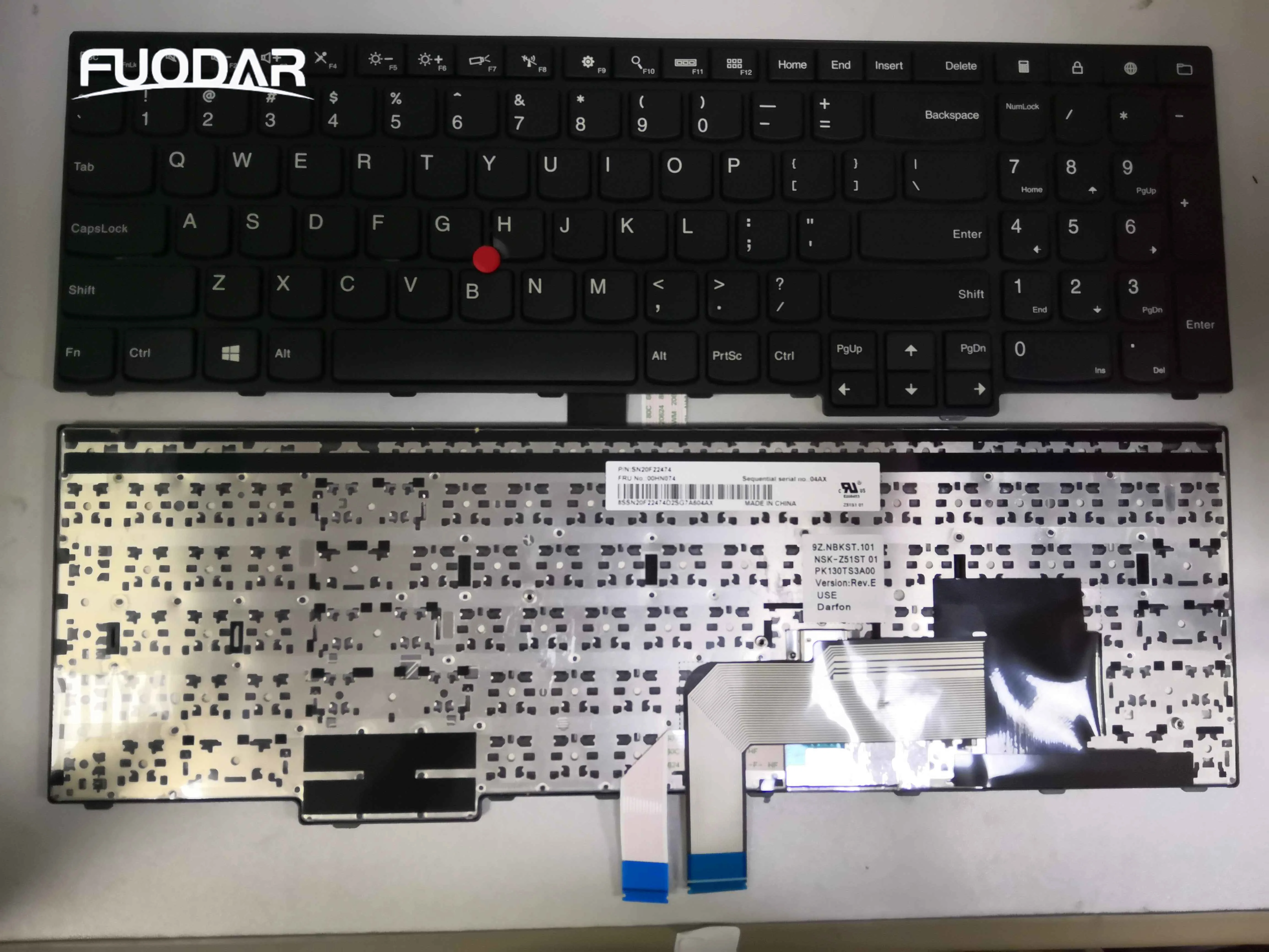 

UK NEW Keyboard for IBM Lenovo Thinkpad E550 E550C E555 E560 E565 00HN000 00HN074 00HN037 04Y2537 Laptop