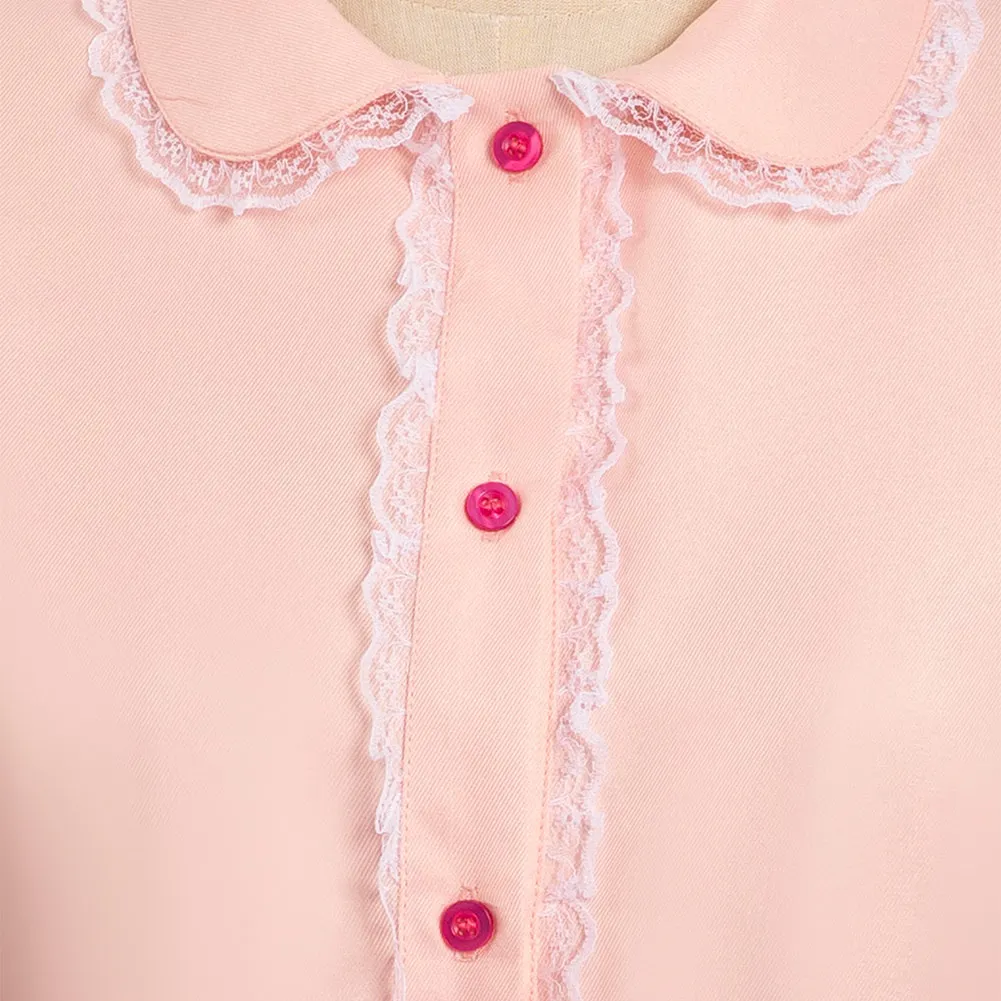 Одежда для сна Barbei костюм косплея женская пижама из двух частей рубашка шорты