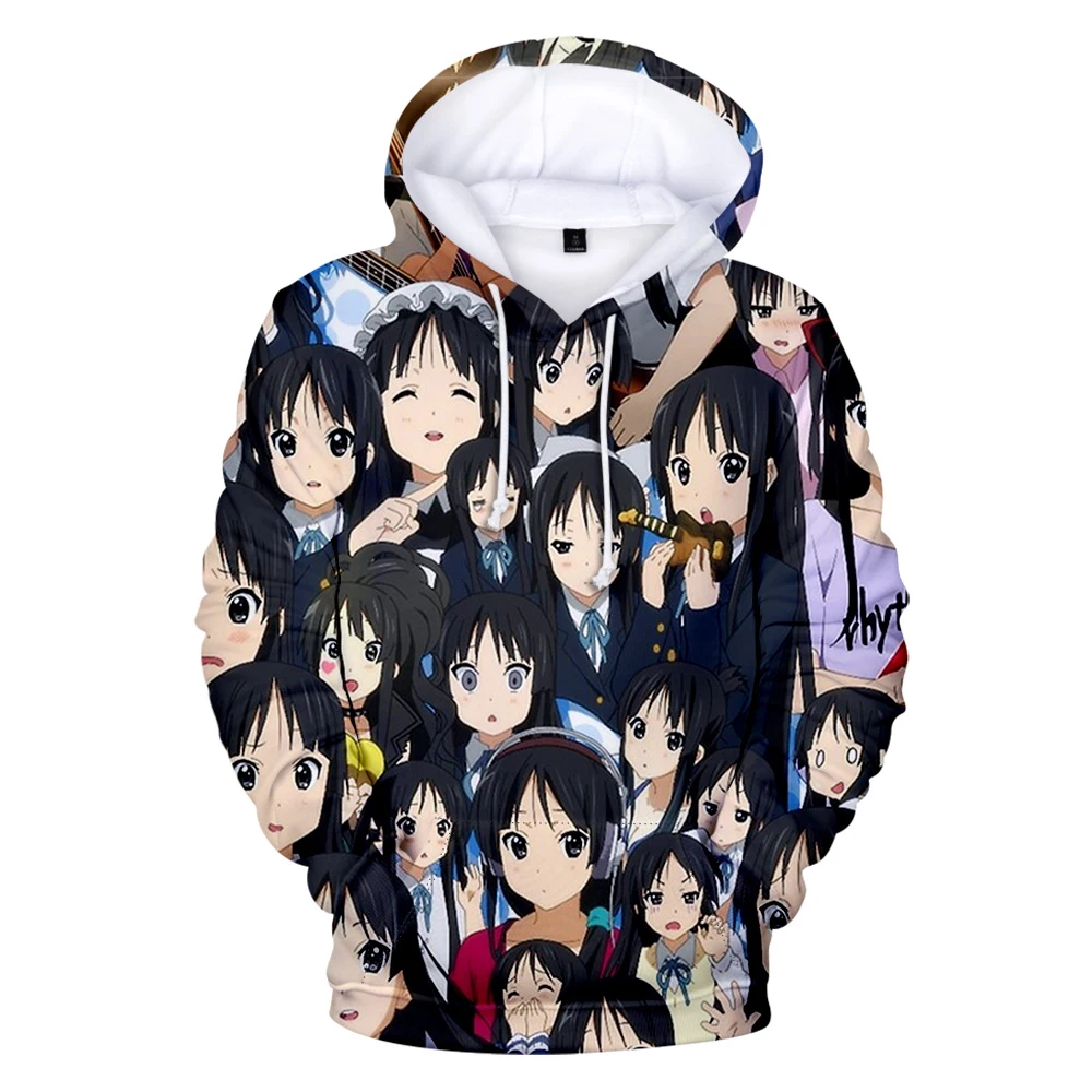 

2022 New Arrival K-ON! 3D Hoodie printing casual all-match sports hoodie Harajuku style unisex tops