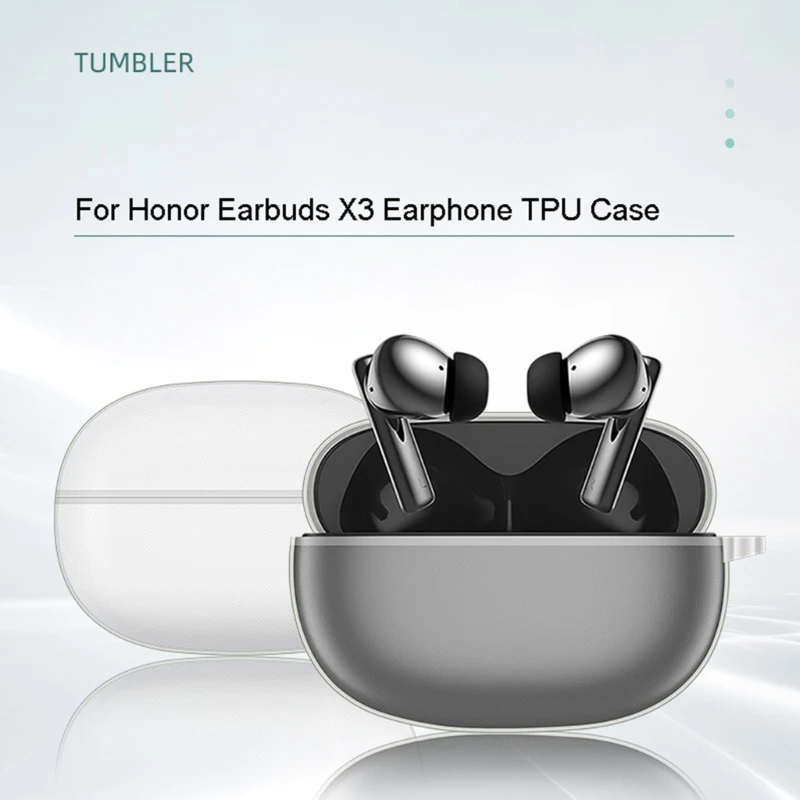 

Wireless Headphone Anti-scratch Case-for Earbuds X3 Cover Shock Shells Washable Soft TPU Housing Anti Dust Sleeve F19E