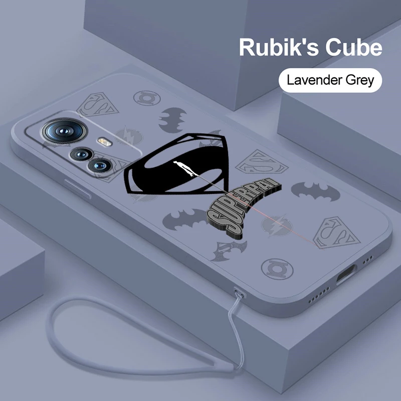 

Liquid Rope Phone Case For Xiaomi Mi 13 12S 12 12X 12T 11i 11T 11 10 10S 10T Pro Lite Ultra 5G Luxury Superman Superhero Art