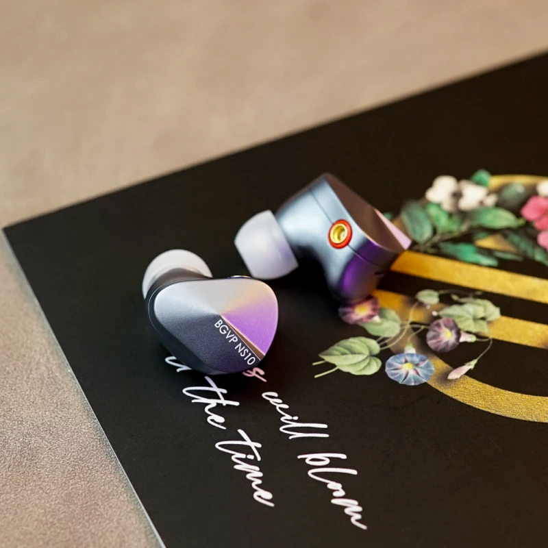 

BGVP NS10 8BA+2DD 10 Driver Hybrid In-ear Earphones Wired Hifi Metal Music Headphones Mmcx Detachable Cable