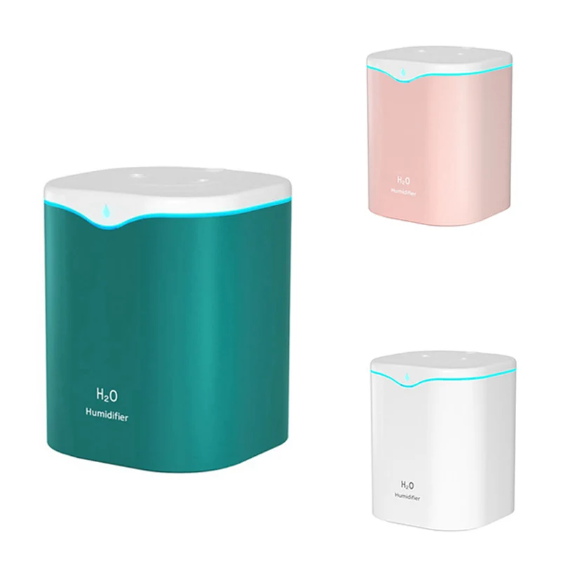 

2000ML USB Air Humidifier Double Spray Port Essential Oil Aromatherapy Diffuser Cool Mist Maker Fogger For Home Office