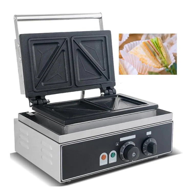 

Commercial Equipment Waffle Makers Nonstick Sandwich Toaster Waffle Maker for Breakfast