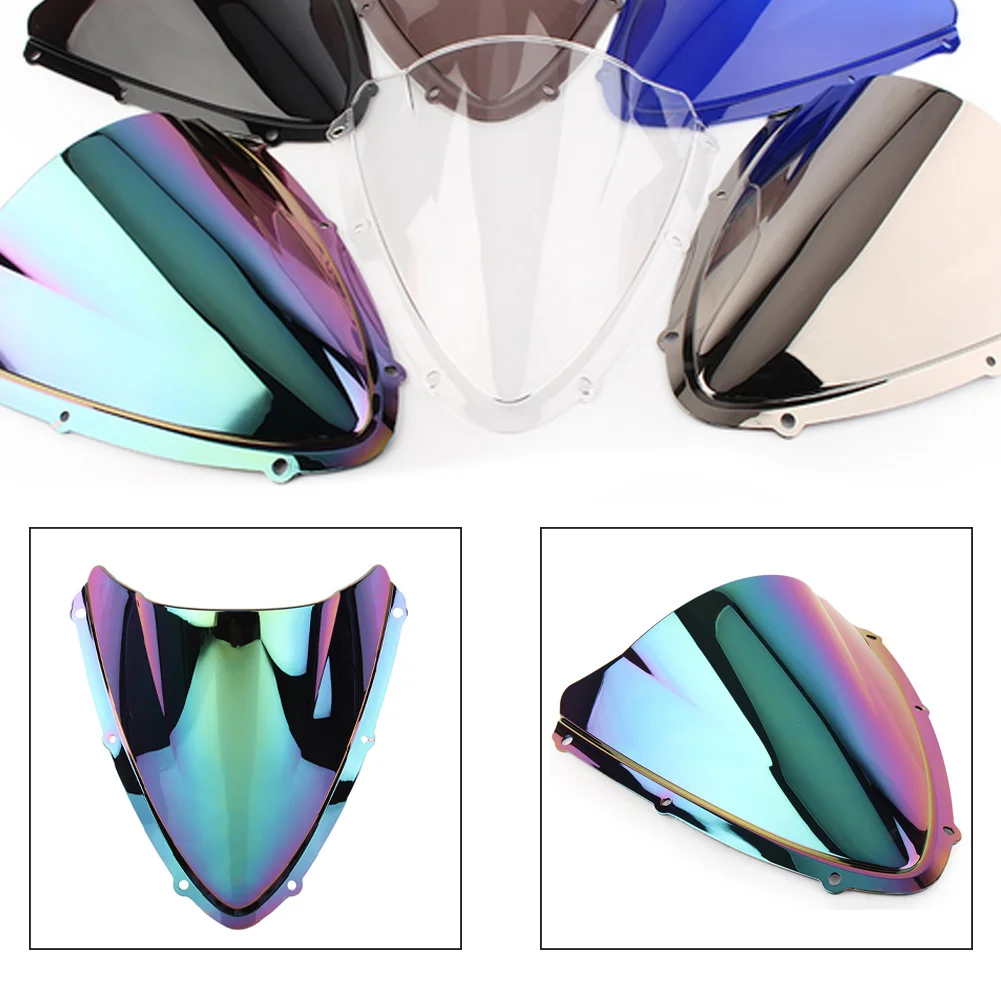 

Ветровое стекло для SUZUKI GSX-R GSXR 600 750 GSXR600 GSXR750 K8 2008-2010 ветровое стекло с двойными пузырьками аксессуары для мотоциклов обтекатель