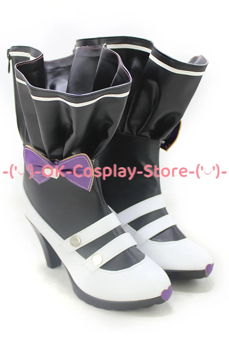 Sirasu Azusa обувь из искусственной кожи для косплея аниме-игра синий архив реквизит