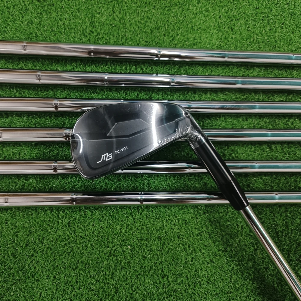 

New golf irons MG Golf Tc-101 black Irons Set 4-#P(7pcs) Forged Carbon Steel autoflex Graphite Shaft,