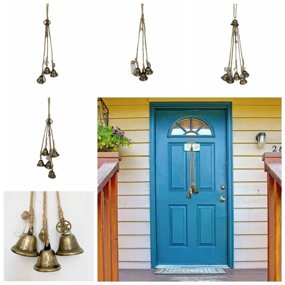 

Железное ремесло ведьма ветер колокольчик пеньковая веревка ручной работы древняя ведьма колокольчик древняя настенная подвесная защита дверная ручка вешалка удачи