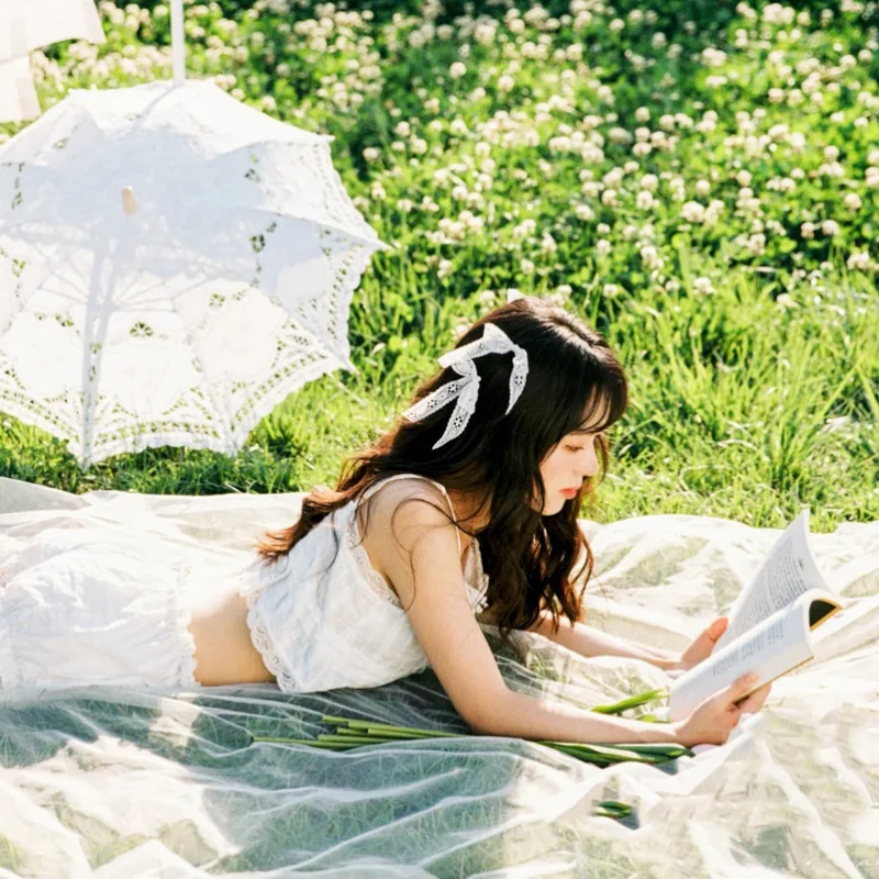 QWEEK Japanese Sweets Sleepwear Kawaii Lingerie Set Woman 2 Pieces Pajamas Summer Spaghetti Strap Room Wear Sexy Nightie 2023