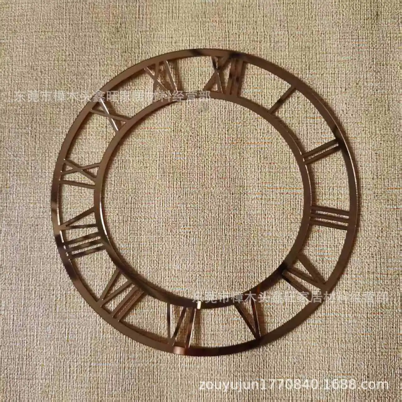 

Зеркальные настенные панели с римскими цифрами, акрил