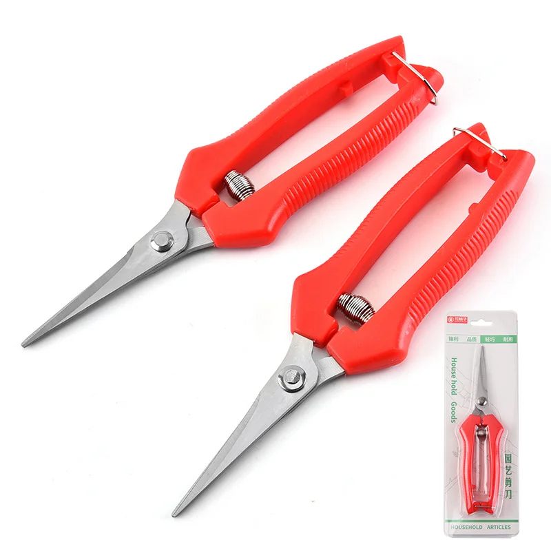 

Garden Pruning Shears Potted Branches Scissors Fruit Picking Small Scissors Household Hand Tools Orchard Farm Gardening Tools