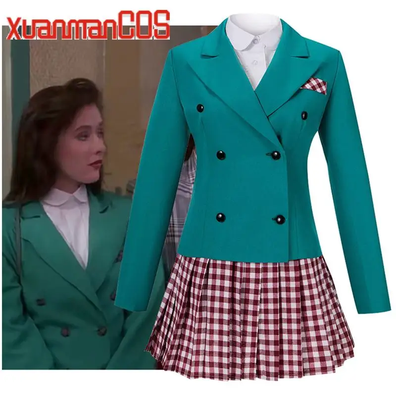 

Movie The Musical Rock Heather McNamara Stage Cosplay Costume Halloween Outfits Party Women Uniform Dress