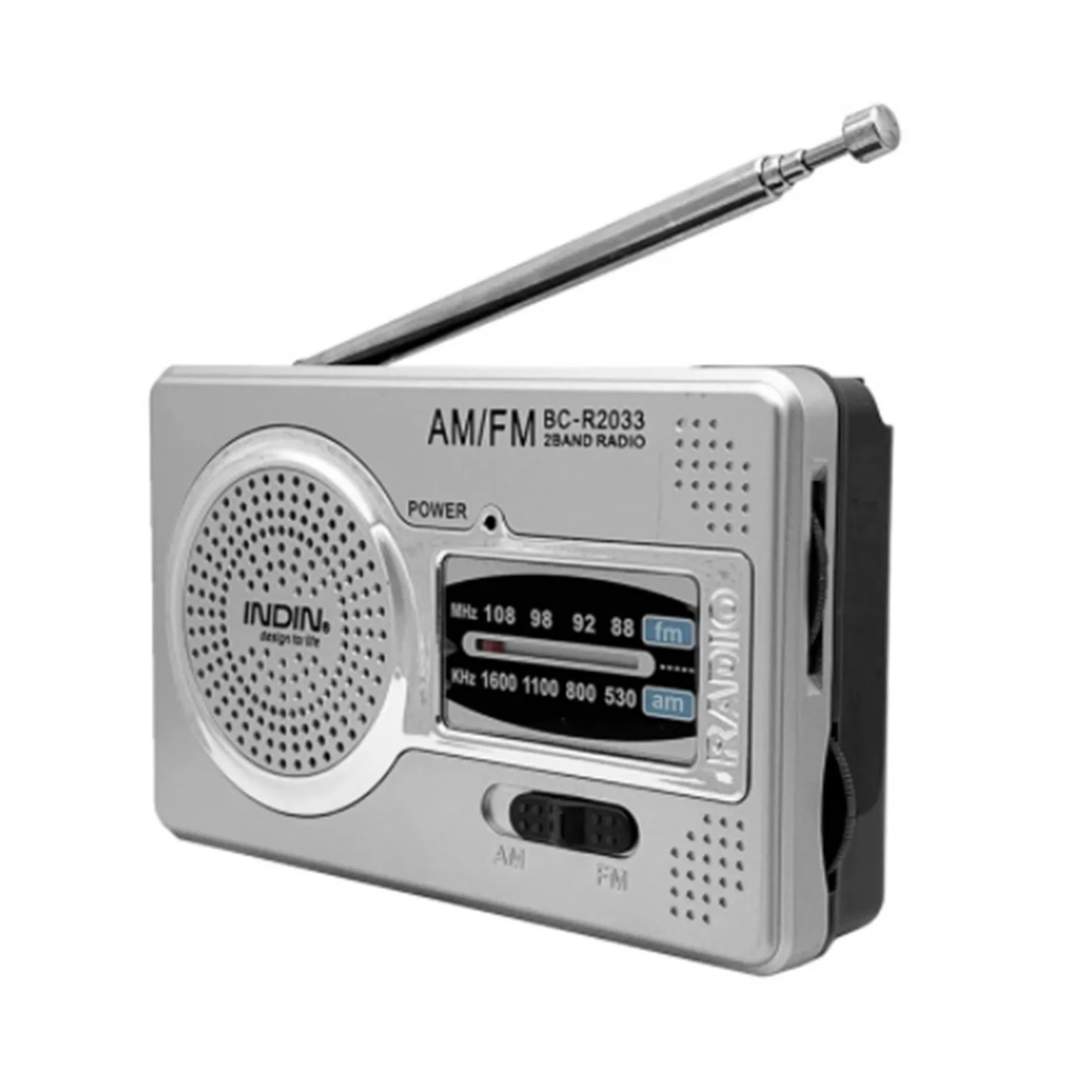 Портативное AM FM-радио на батарейках AA карманное радио громкий динамик