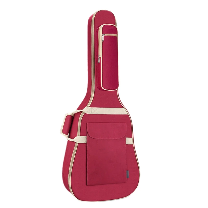 

41/40 Inch Acoustic Guitar Bag,10Mm Thickened Sponge Dual Adjustable Shoulder Strap Acoustic Guitar Bag