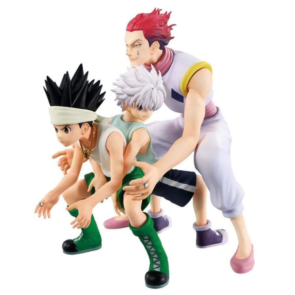 Фото 100% Оригинальные фигурки Bandai Spirits Ichiban Kuji Hunter × Hunter: Гон Фрикс, Хисока Моро, Килуа Золдик, Гендро, Гинг Фрикс (в наличии) №2