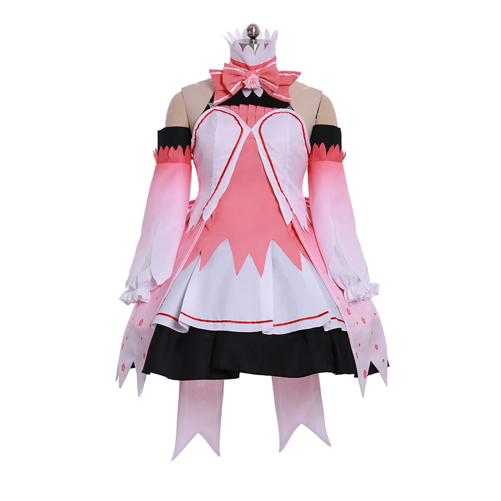 

Аниме серия Косплей Костюм для женщин девушек милое платье лолиты без бретелек с воротником хомутиком Хэллоуин Карнавал Тема искусственные наряды