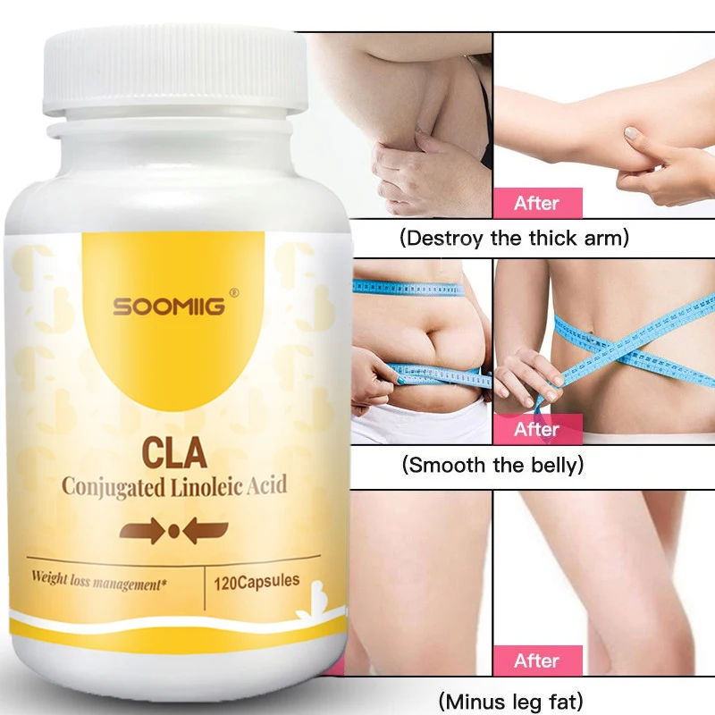 

Soomiig CLA Supplement -Supports Weight Loss & Fat Burning, Heart & Digestive Health, Balances Blood Sugar Levels,boost Energy