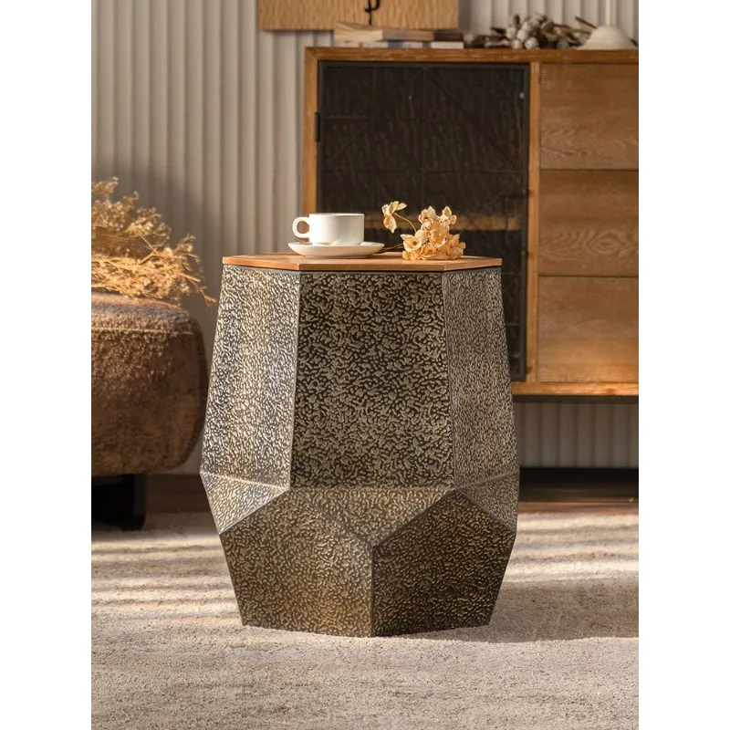 Американский Ретро журнальный столик пол-потолок многоугольный креативный