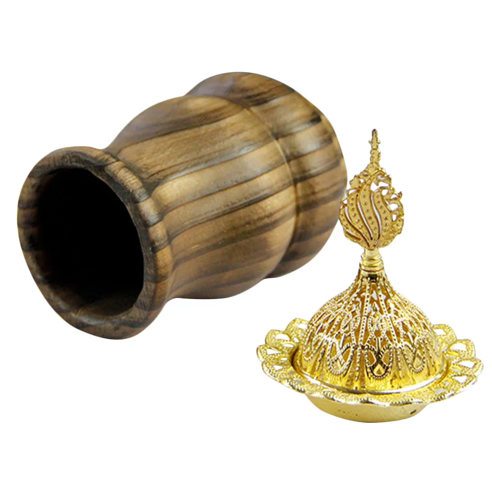 

Burnercenser Diffuser Retro Furnace Aromatherapy Catholic Aroma Muslim Desktop Arabian Cone Frankincense Eastern Middle Mabkhara