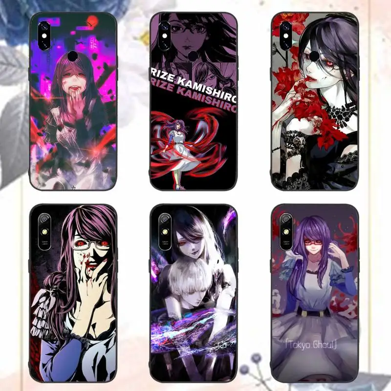 

Tokyo Ghoul Kamishiro Rize Phone Case For Xiaomi Redmi note 7 8 9 11 i t s 10 A poco f3 x3 pro lite funda shell coque cover