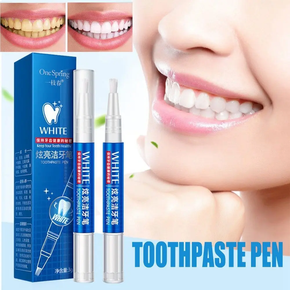 

Bleaching Oral Hygiene Tool Remove Tartar Stain Plaque Cleaning Tooth Cleaning Teeth Whitening Gel Pen Stains Removes