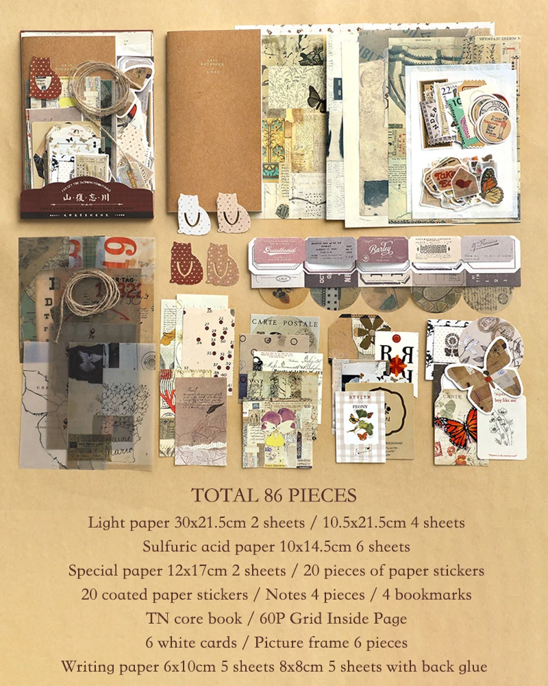 Journamm набор для скрапбукинга