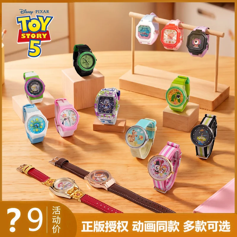 Фото Новинка в наличии: Официальные лицензионные часы Pixar Lioh Toy Toy Story 5 в стиле Gashapon (слепая коробка), различные стили, подарок для фанатов анимации №1