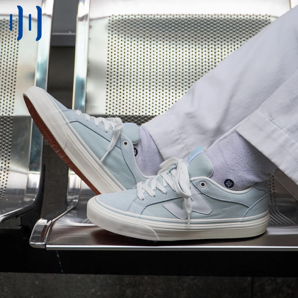 Фото Кеды Ollieskate Ice Glacier Blue Salt Gray: Низкие повседневные кроссовки унисекс для девочек, идеальные для лета №1