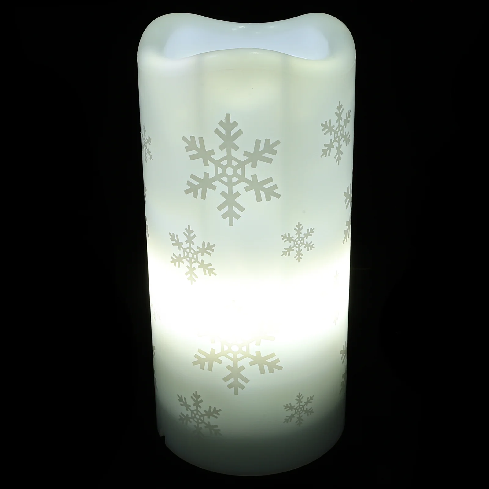 Ночник Конические свечи Рождество для бара Светодиодный снег Недымовая проекция