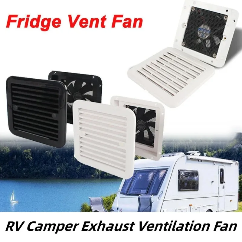 Вытяжной вентилятор с боковой вентиляцией для автофургона жилого белый кухни