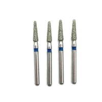 10pcsset dental lab 1 6mm fg diamond bur drill set fit high speed handpieces polishing for dentistry equipment tr 62