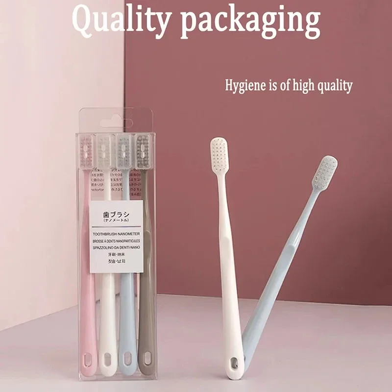 4 шт. антибактериальные зубные щётки для ванной