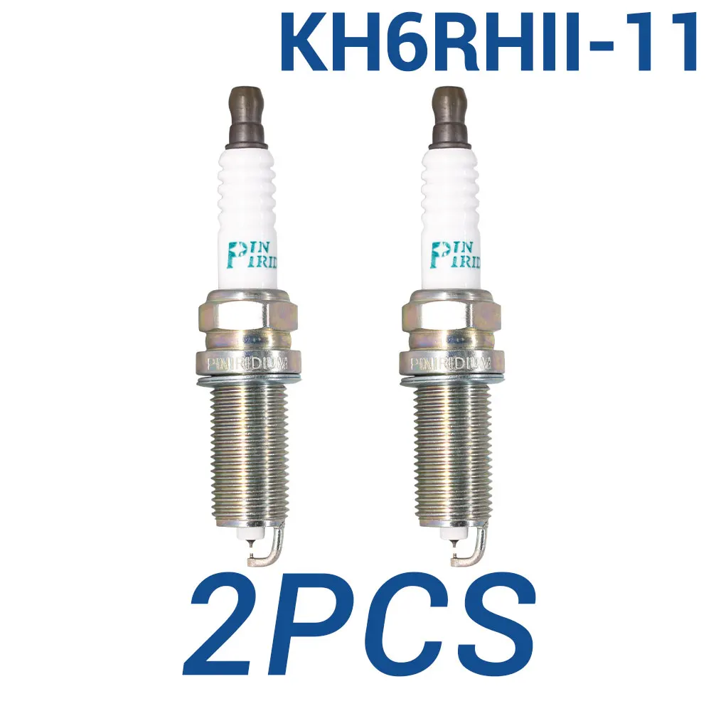 

2-8 штук Замена для DILFR6D11 DILFR6A11 Denso FK20HR11 SK20HR11 K20HR-U11 1822A071 Двойные иридиевые свечи зажигания TORCH KH6RHII-11