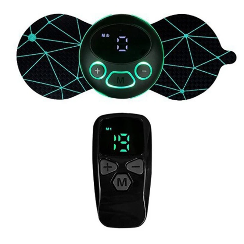 

Gel Pads Portable Mini Body Massager Stickers For Muscle Relax Pain Relief Neck Massager