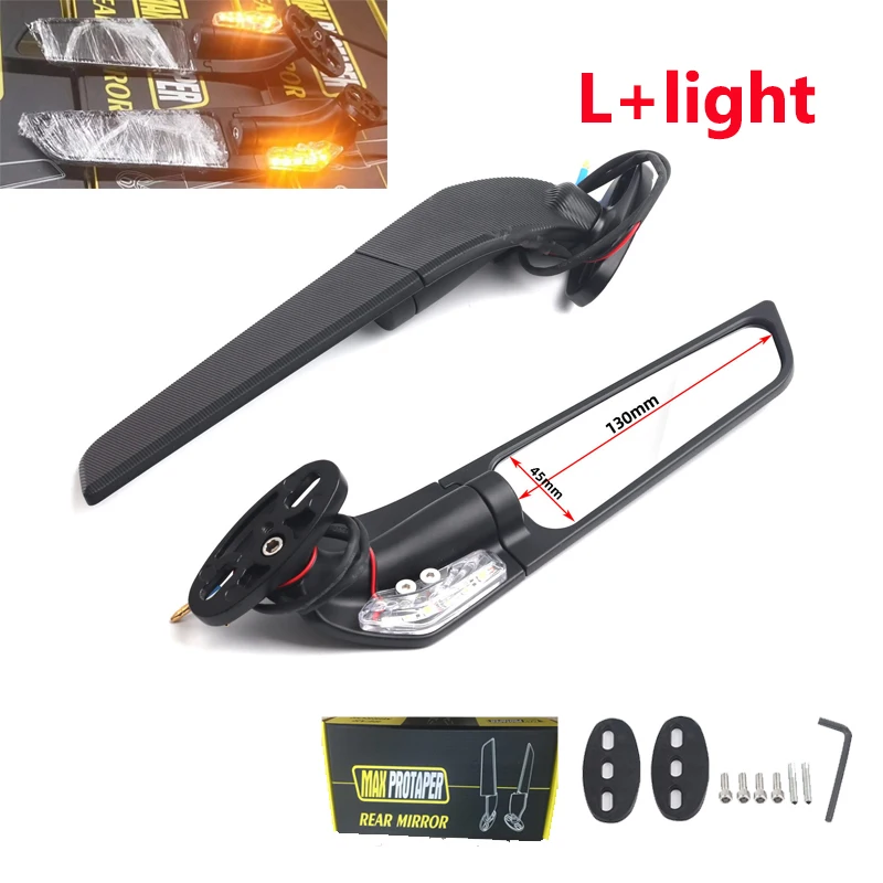 

Боковые зеркала заднего вида для Kawasaki Ninja 250 300 400 650 ZX6R ZX636 ZX7R ZX9R ZX10R ZX12R ZX14 ZX14R ZZR1400