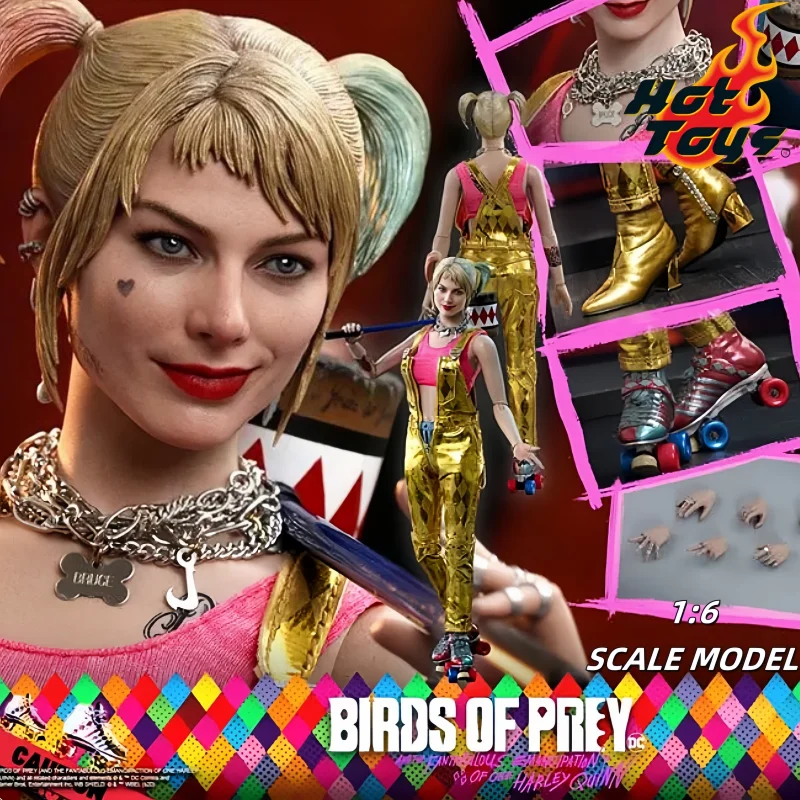 Подлинные популярные игрушки 1/6 Harley Quinn экшн-фигурка Birds Of Prey Ht Mms565 аниме-фигурка