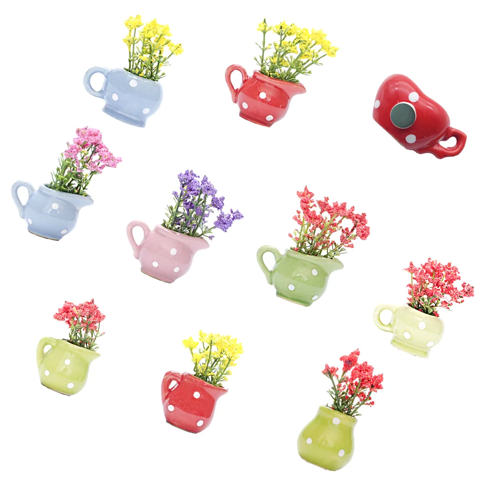 

Magnets Fridge Refrigerator Magnet Whiteboardsticker Magnetic Pot Pvc Decor 3Dceramic Decal Kitchen Fruit