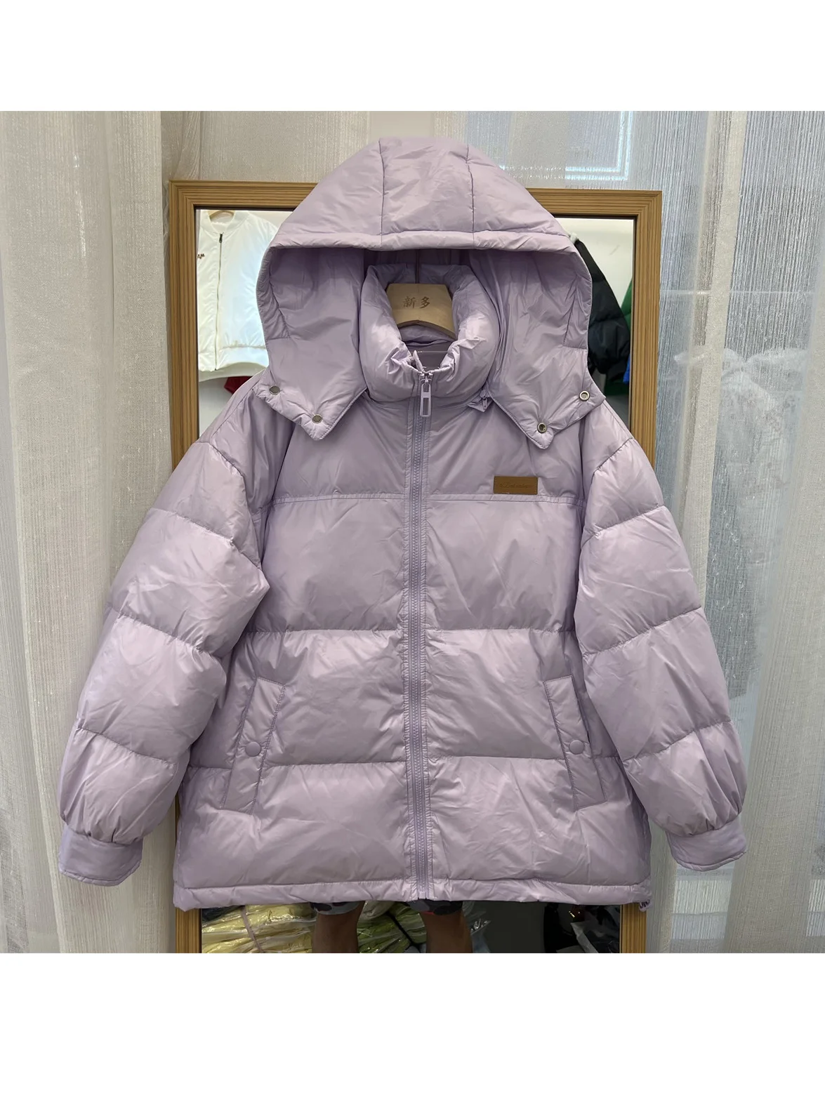 New Women Hooded Down Jacket White Duck Down Jackets Winter Warm Coats And Parkas Female Outwear