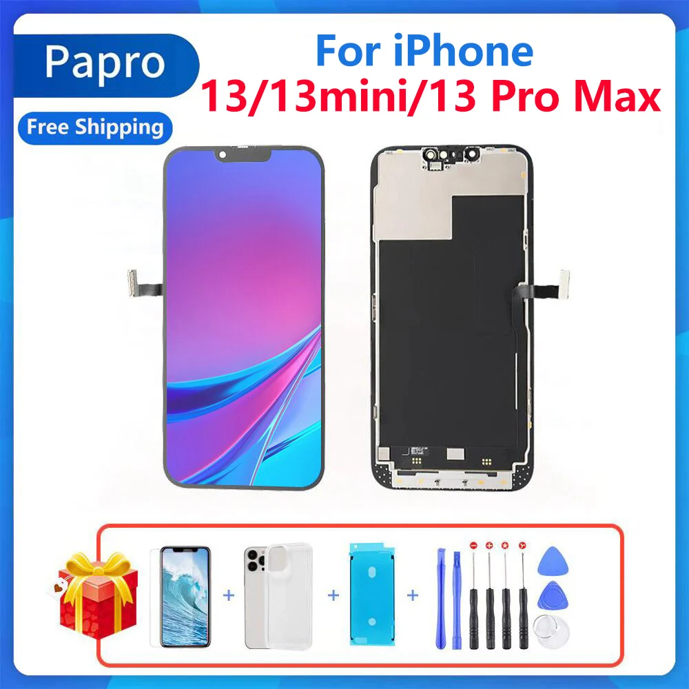 

OEM For iPhone 13 13mini 13 Pro Max Display OLED Pantalla With 3D Touch Digitizer Assembly Screen Replacement Quality Tested
