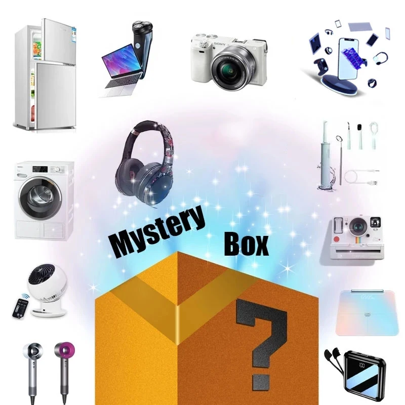 

Most Popular New Lucky Mystery Box 100% Surprise High-quality Gift More Precious Item Electronic Products Waiting for You!