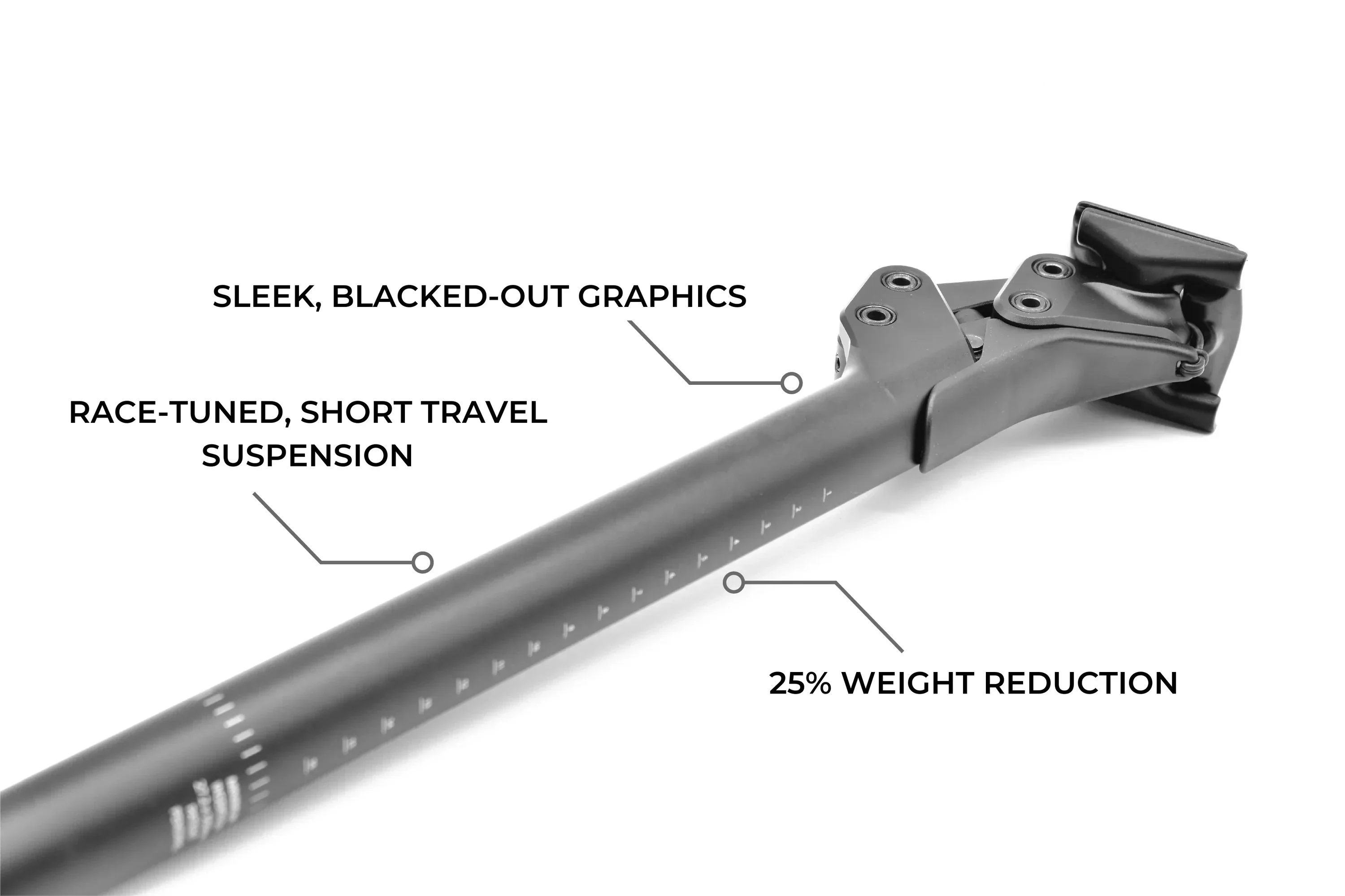 REDSHIFT ShockStop PRO Подвесной подседельный штырь для велосипедов амортизирующий